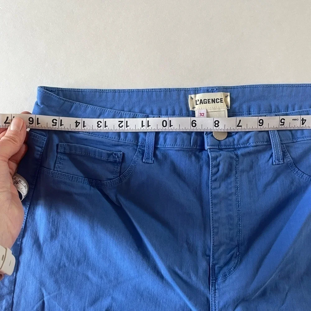 L’AGENCE Margot Skinny High Rise in Harbor Blue